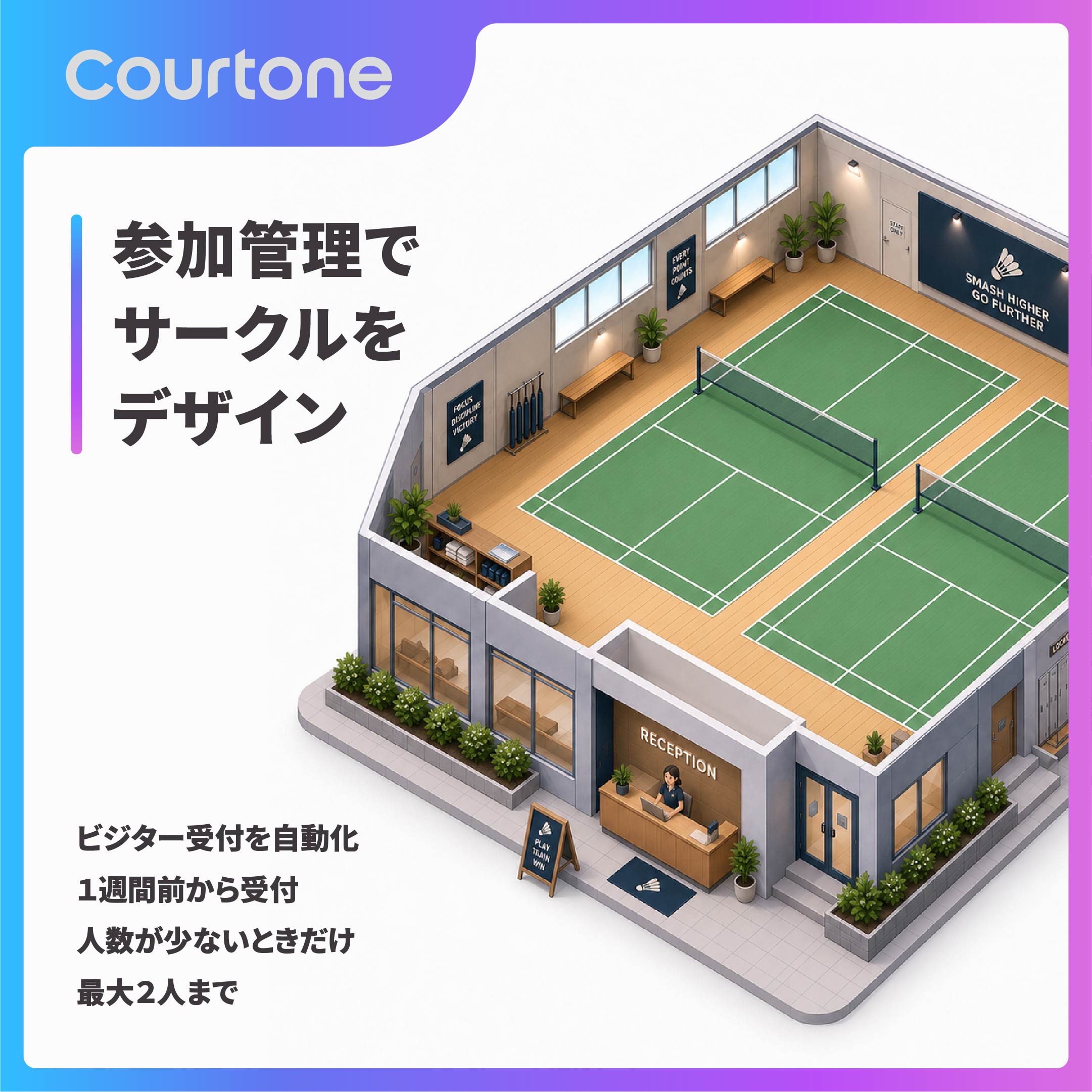 参加管理でサークルをデザインする